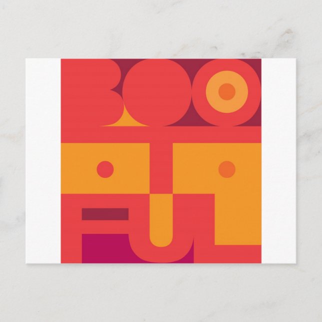 Bootyful Postcard (Front)