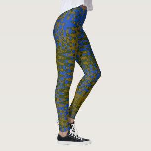 Bootyliscious Liquid Blueberry Truffle Camo Leggings