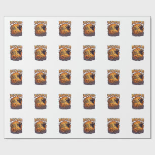 Booyah Halloween Pumpkin Grim Reaper Orange Moon_1 Wrapping Paper