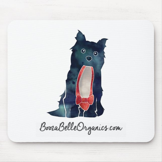 BoozaBelle Organics Mouse Mat (Front)