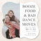 Booze Food Bad Dance Moves Save the Date | Grey