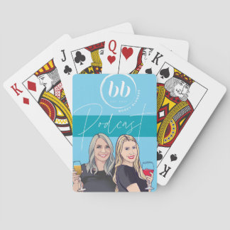 Boozy Blonde Playing Cards