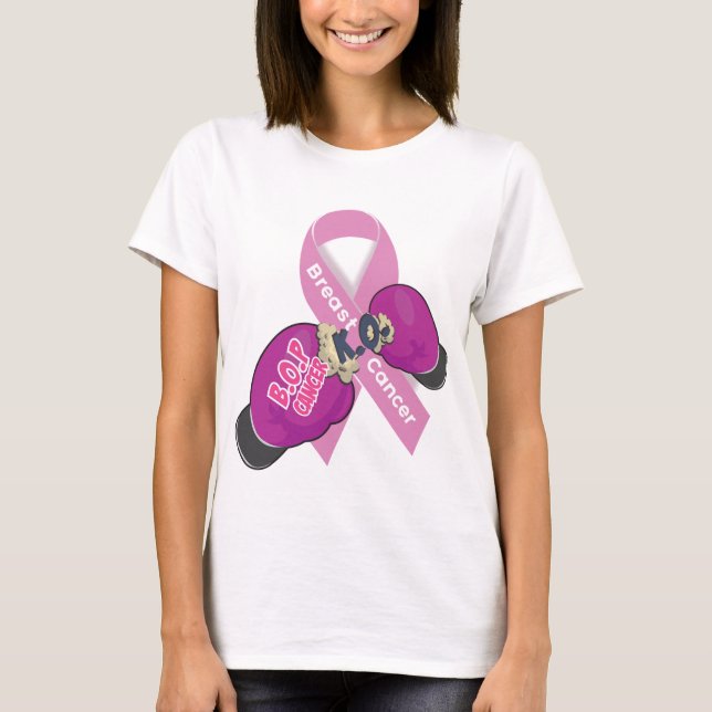 BOP CANCER- Breast Cancer Tshirt (Front)