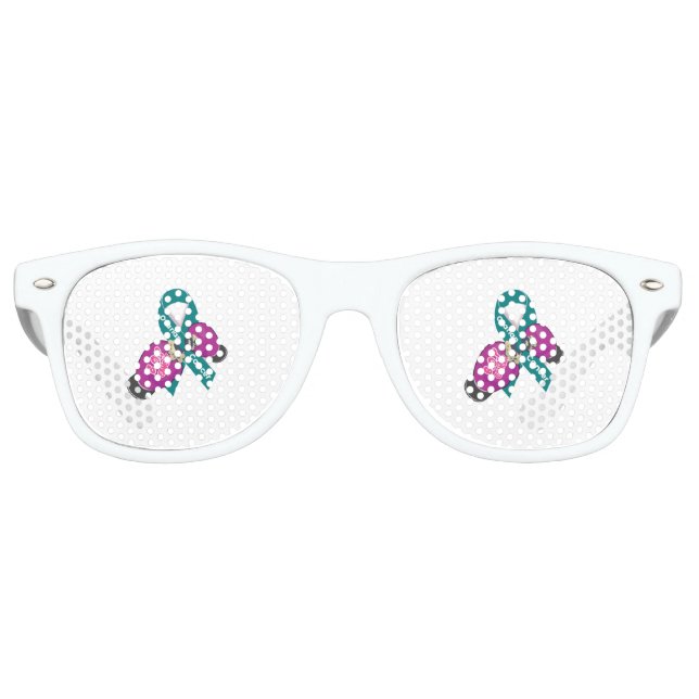 BOP Cancer- Ovarian Cancer Retro Sunglasses (Front)