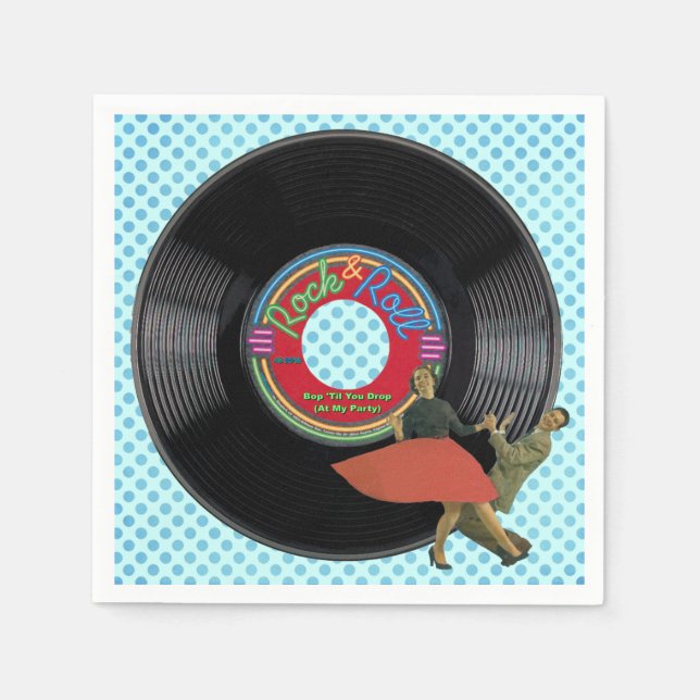 Bop 'Til You Drop Napkin (Front)