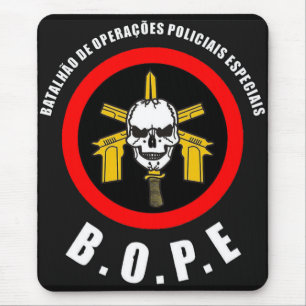 BOPE Tropa De Elite Brazilian Special Police Force Mouse Mat
