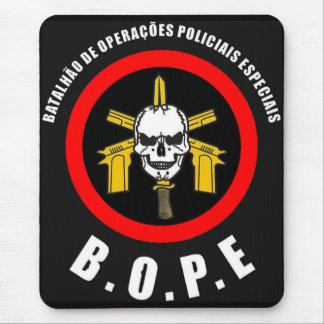 BOPE Tropa De Elite Brazilian Special Police Force Mouse Mat