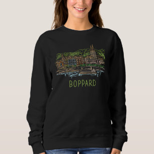 Boppard City Germany souvenir gift for men women Sweatshirt