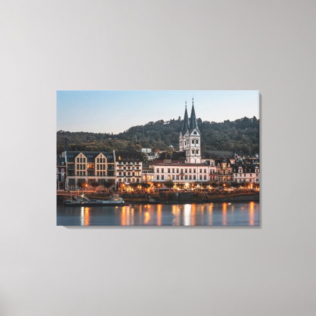 Boppard Germany Canvas Print (Front)