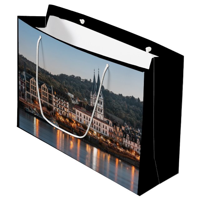 Boppard Germany Large Gift Bag (Front Angled)