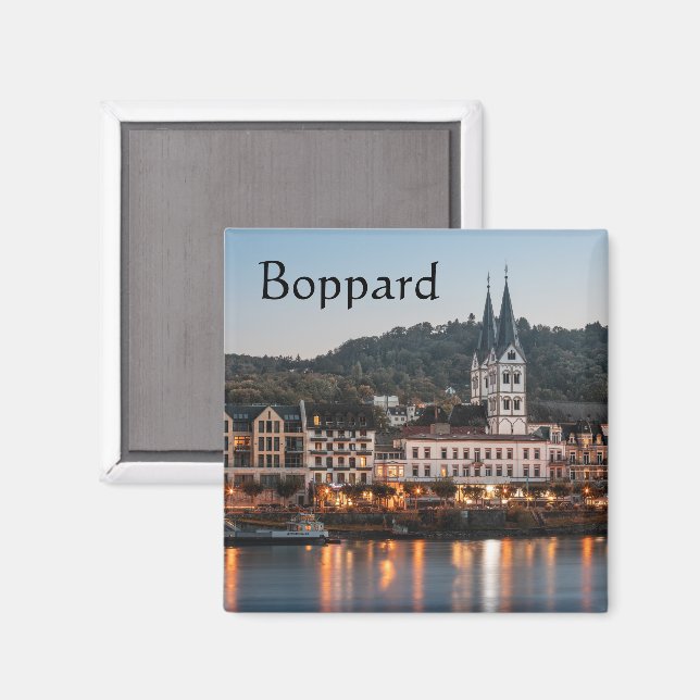 Boppard Germany Magnet (Front/Back)