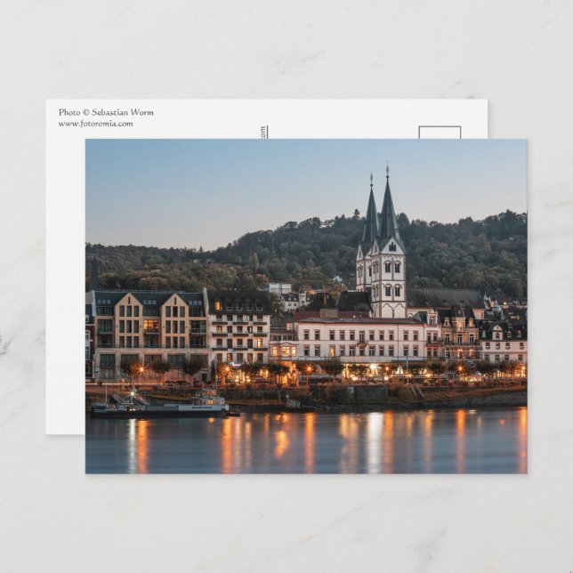 Boppard Germany Postcard (Front/Back)
