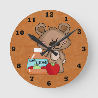 Boppy Bear Apple Cider Clock