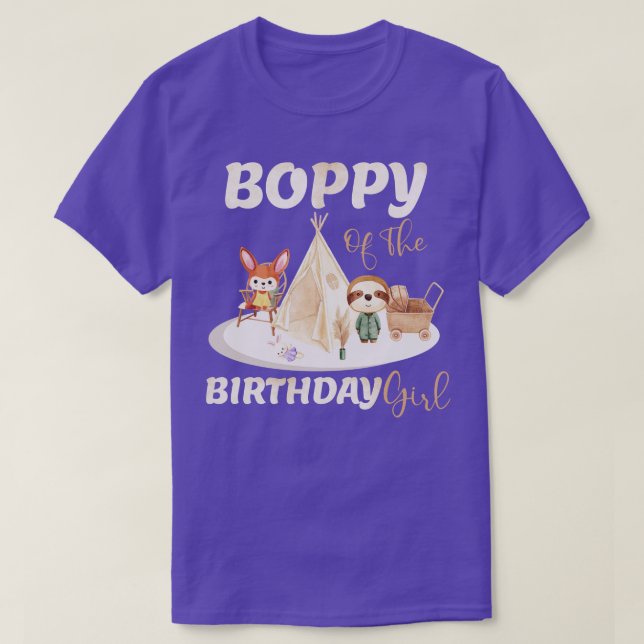 Boppy Of The Birthday Boy T-Shirt (Design Front)