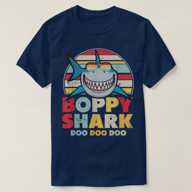 Boppy Shark , Gift For Boppy  T-Shirt (Design Front)