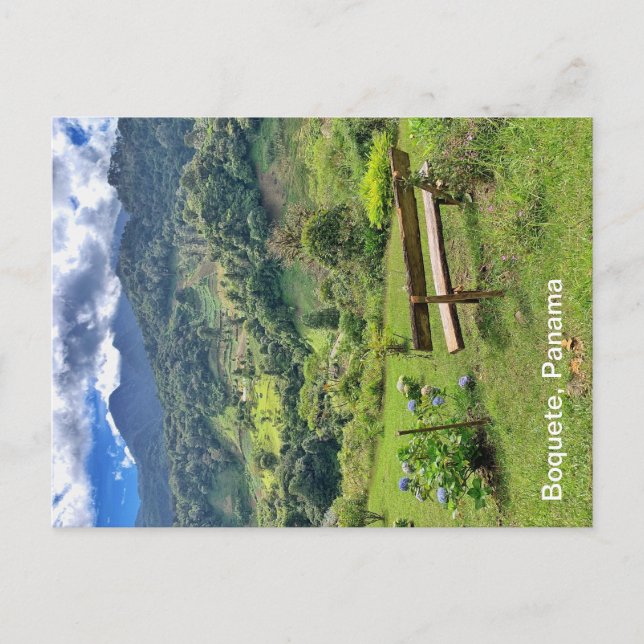 Boquete, Panama Postcard (Front)