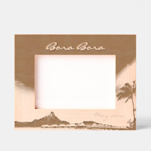 Bora Bora 7" x 5" Etched Frames