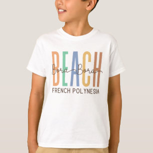 Bora Bora Beach French Polynesia (Sands) T-Shirt