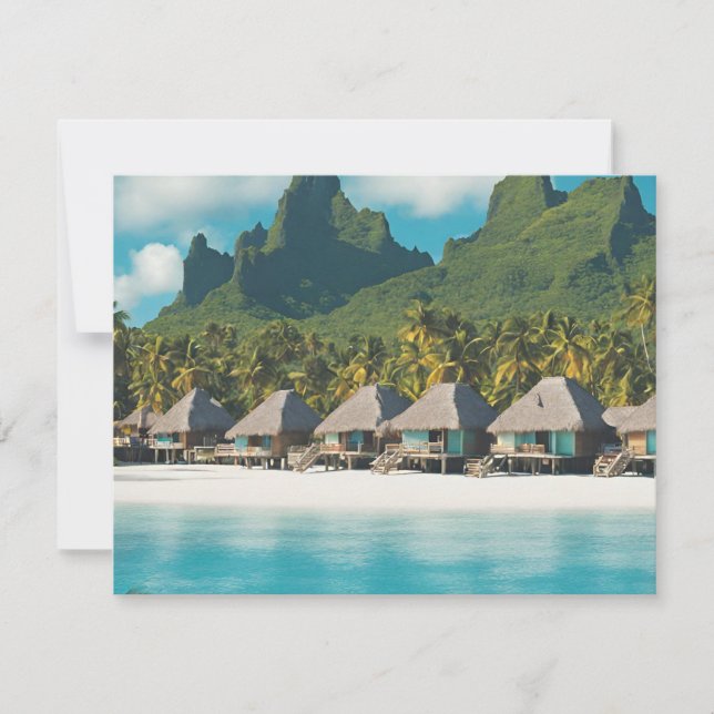 Bora Bora (Bora Bora e) Flat Card (Front)