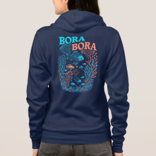 Bora Bora Coral Reef Hoodie