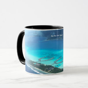 Bora Bora, French Polynesia  From The Air Mug