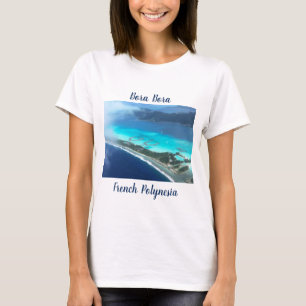 Bora Bora, French Polynesia From The Air T-Shirt