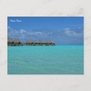 Bora Bora French Polynesia Holiday Postcard
