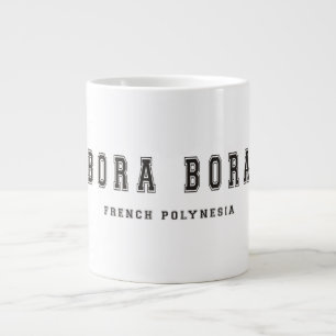 Bora Bora French Polynesia Large Coffee Mug