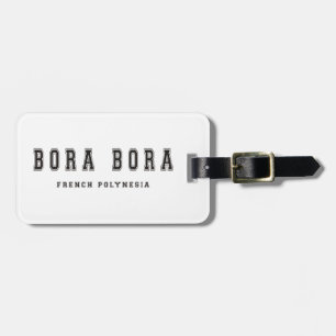 Bora Bora French Polynesia Luggage Tag