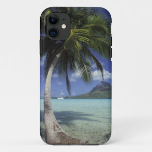 Bora Bora, French Polynesia Mt. Otemanu seen iPhone 11 Case