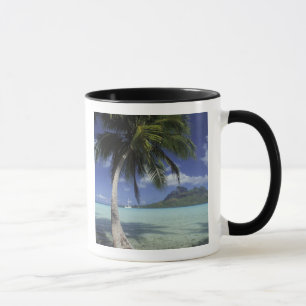 Bora Bora, French Polynesia Mt. Otemanu seen Mug