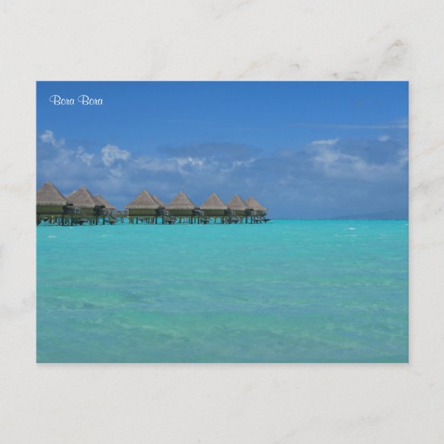 Bora Bora French Polynesia Postcard (Front)