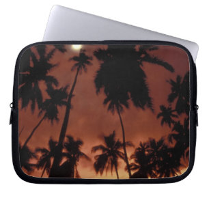 Bora Bora, French Polynesia Sunset shot through Laptop Sleeve