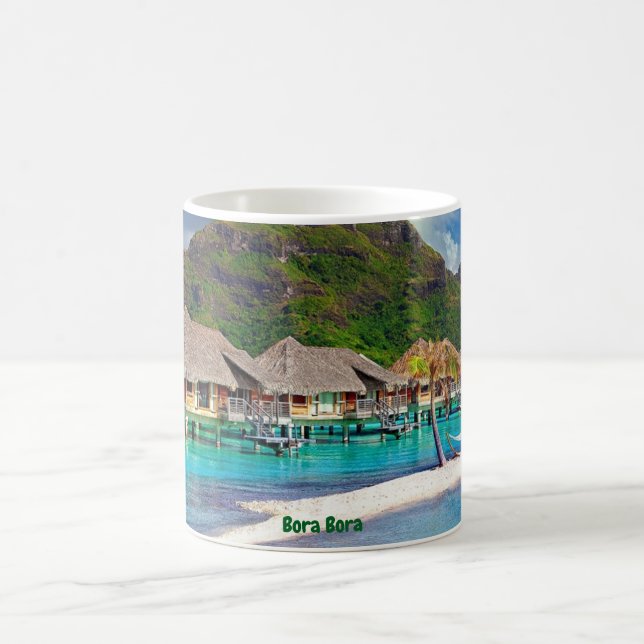 Bora Bora Island Coffee Mug (Center)
