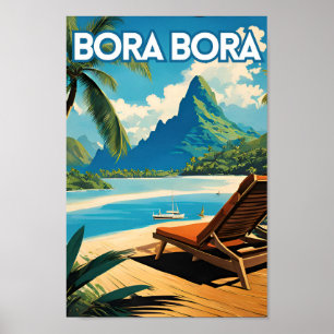 Bora Bora Island Poster