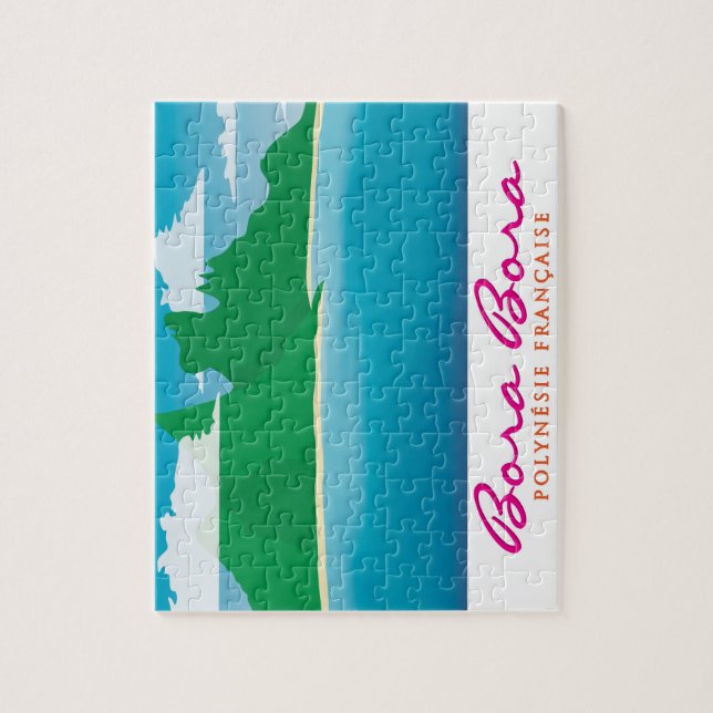 Bora Bora Jigsaw Puzzle (Vertical)