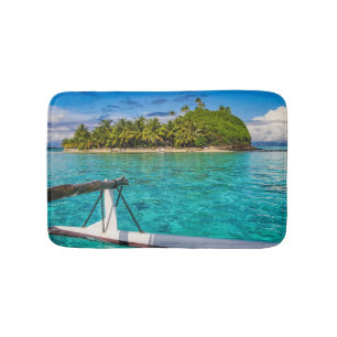 Bora Bora lagoon Bath Mat