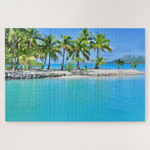 Bora Bora Lagoon Jigsaw Puzzle