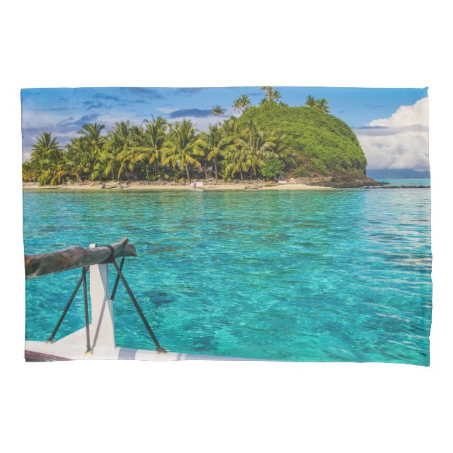 Bora Bora lagoon Pillowcase (Front)