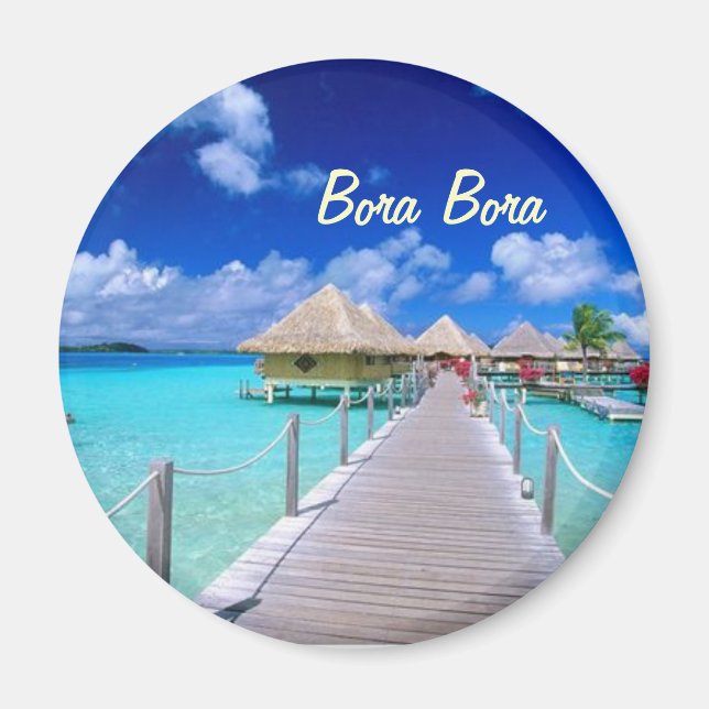 Bora Bora magnet (Front)