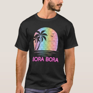Bora Bora Mermaid Vacation Beach Island Family Gro T-Shirt