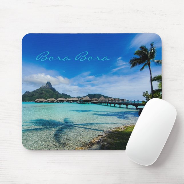 Bora Bora Mouse Pad (With Mouse)