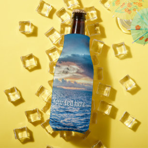 Bora Bora Ocean View Photograph  Bottle Cooler