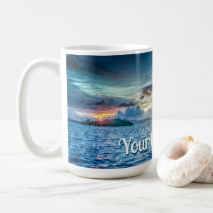 Bora Bora Ocean View Photograph  Coffee Mug