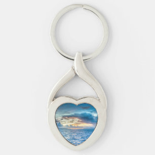 Bora Bora Ocean View Photograph Key Ring