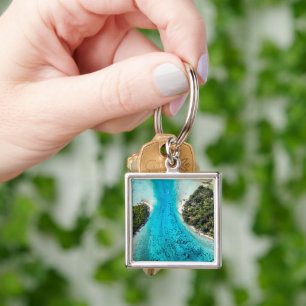 Bora Bora - Pathway To The Ocean Key Ring