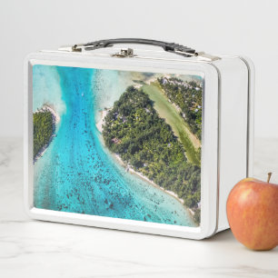 Bora Bora - Pathway To The Ocean Metal Lunch Box