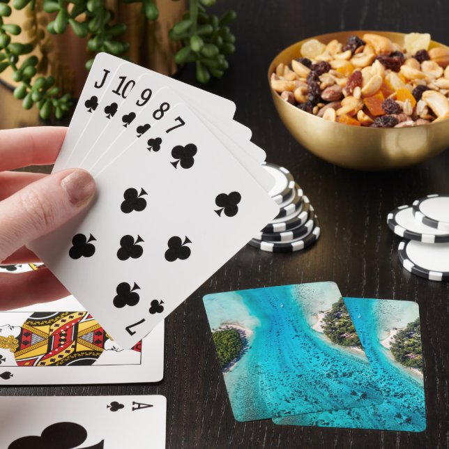 Bora Bora - Pathway To The Ocean Playing Cards (In Situ)