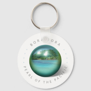 Bora Bora Pearl Keychain