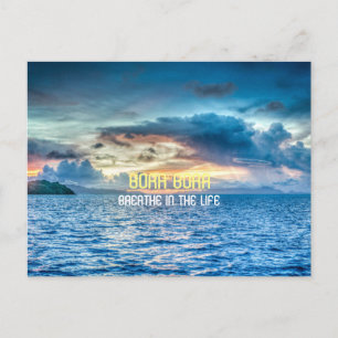 BORA BORA POSTCARD